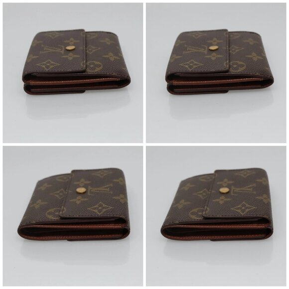 LOUIS VUITTON Monogram Porte Monnaie Bier Cartes Crdit Wallet M61652 Auth ki5989 - Picture 16 of 16